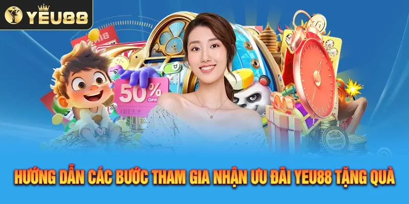 Quy trình tham gia nhận khuyến mãi Yeu88 đơn giản